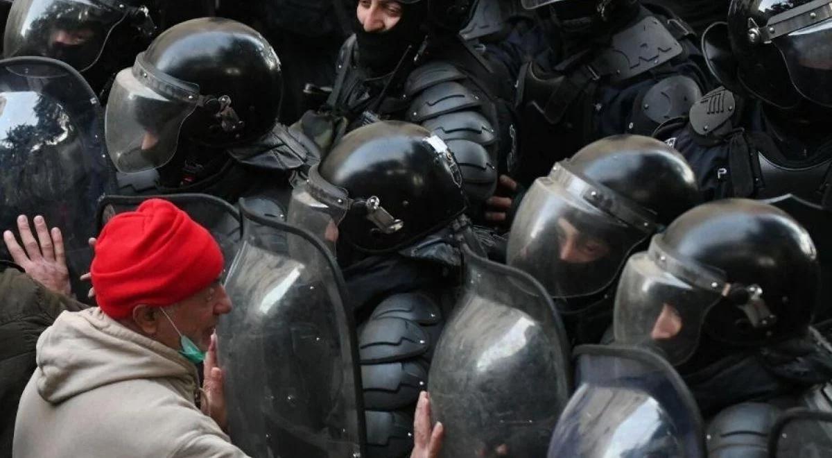 Protesty w Gruzji. Demonstranci zapowiadają blokadę parlamentu