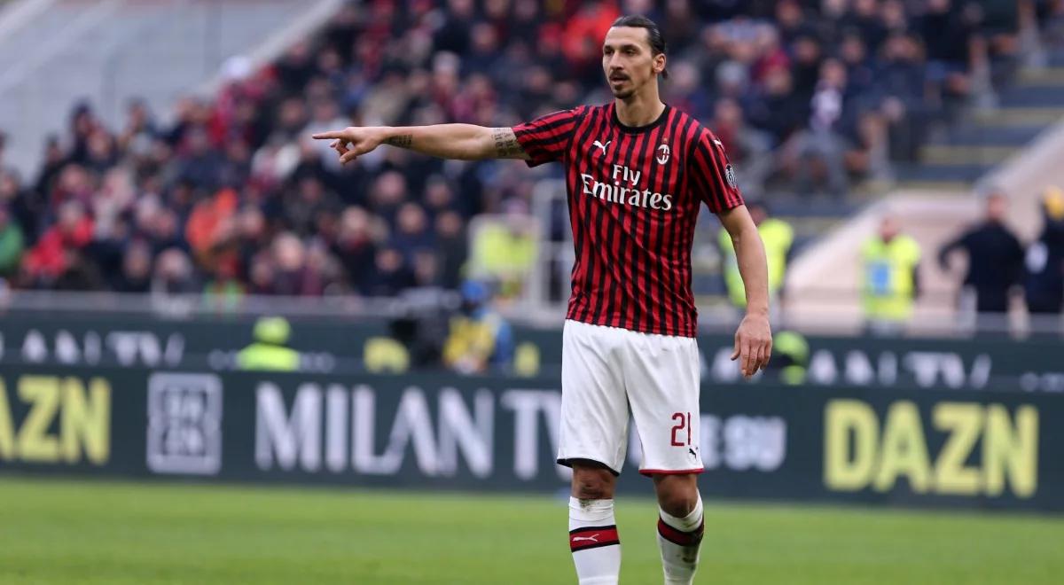 Serie A: kolejna kontuzja Ibrahimovicia. AC Milan wciąż walczy o Ligę Mistrzów