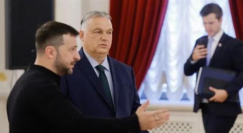 Viktor Orban spotkał się w Kij...