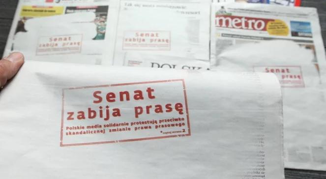 "PO chce z gazet uczynić partyjne biuletyny"