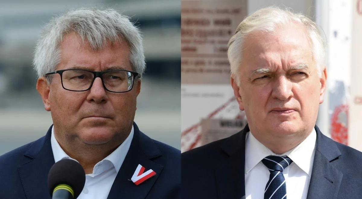"Nie będziemy płakać po Gowinie". Czarnecki o przyszłości Zjednoczonej Prawicy