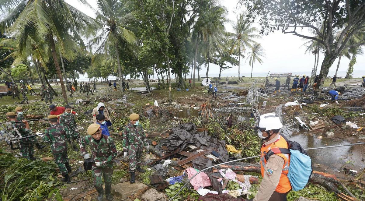 Tsunami w Indonezji. Rośnie liczba ofiar