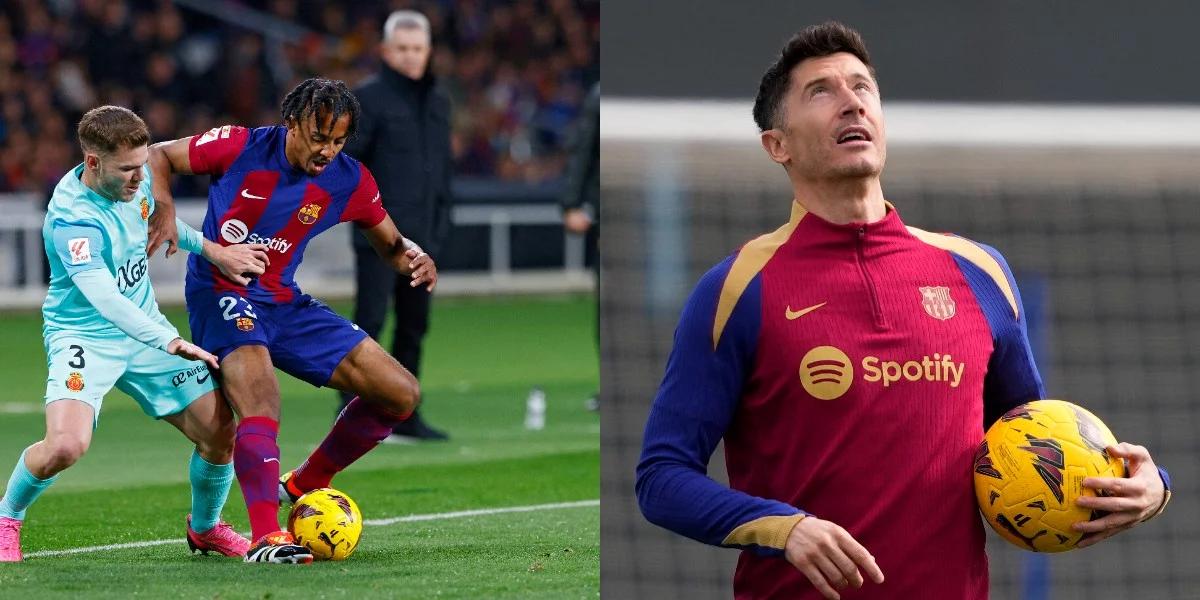 La Liga. FC Barcelona - RCD Mallorca. Robert Lewandowski zaliczył wejście smoka