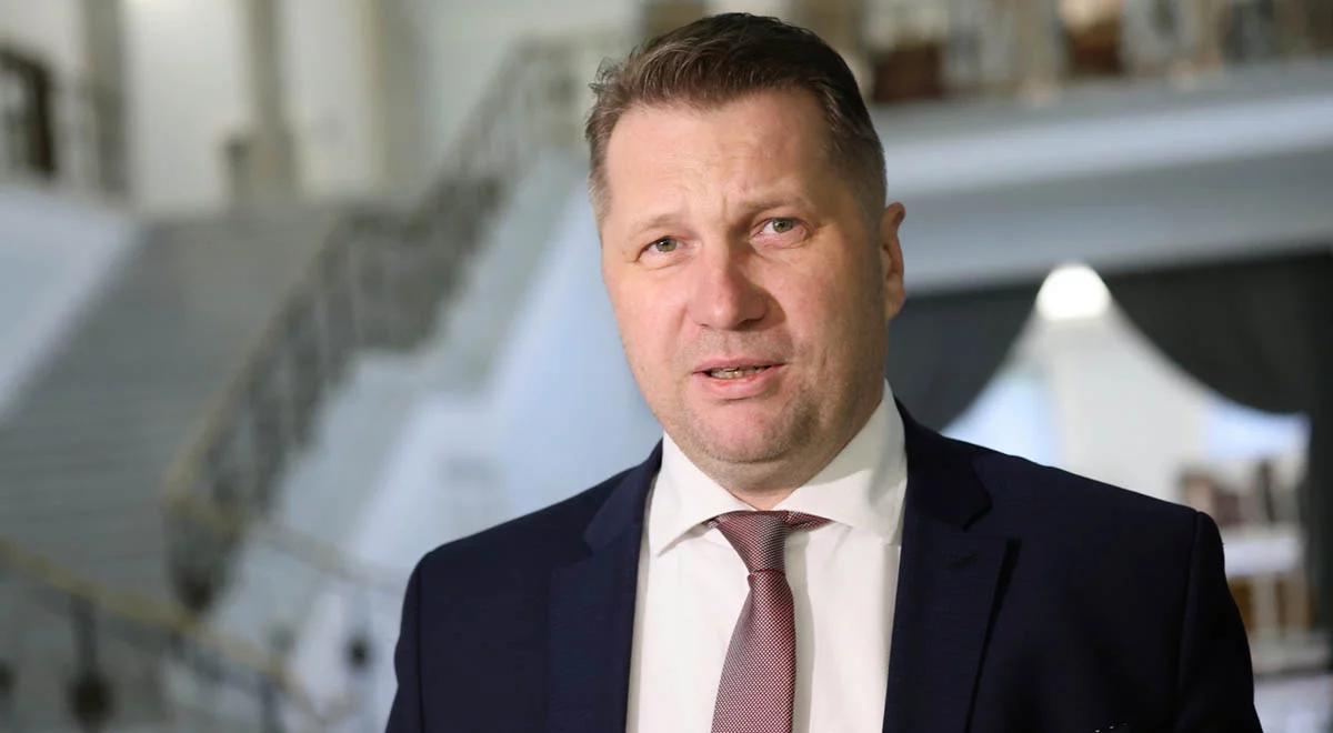 Minister Czarnek o wotum nieufności: okazja do pokazania ogromu prac i inwestycji w oświatę
