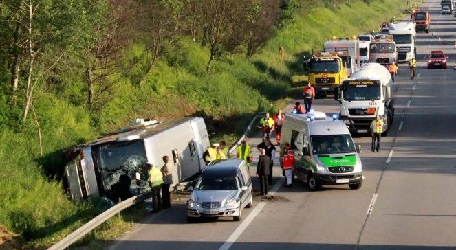 Wypadek polskiego autokaru w Niemczech. Uczestnicy wycieczki wracają do kraju