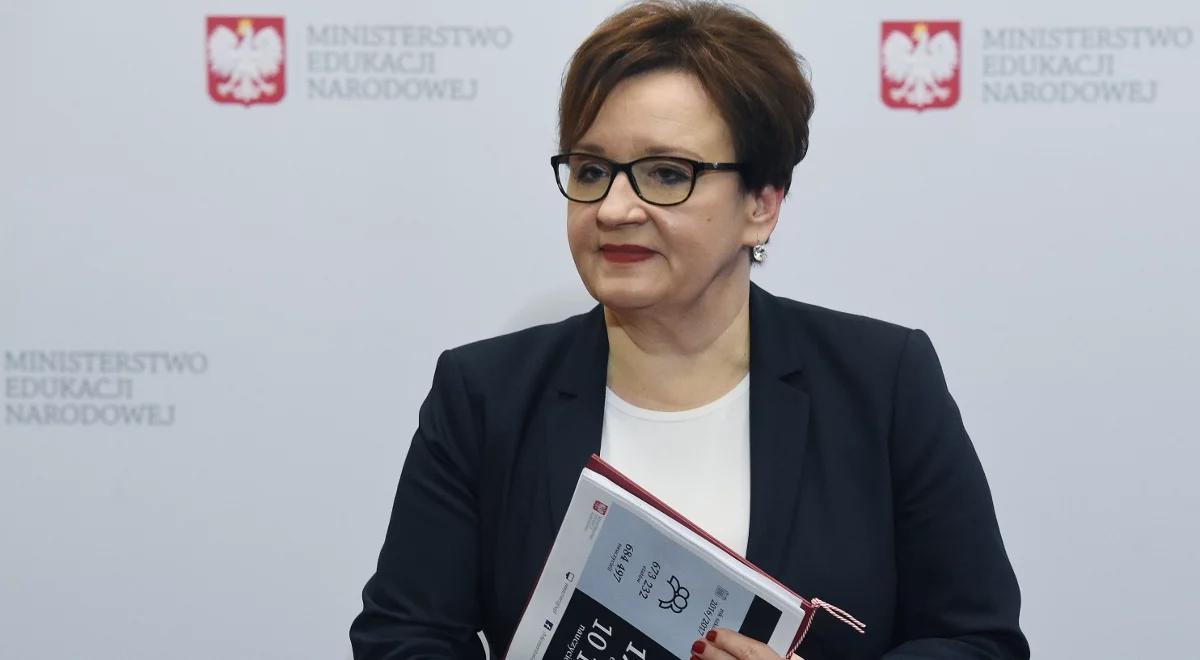 Anna Zalewska: wzrosła liczba etatów dla nauczycieli