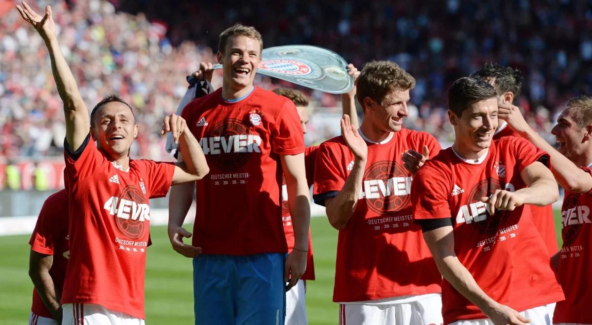 Bundesliga: Bayern Monachium mistrzem Niemiec po raz czwarty z rzędu. Lewandowski o krok od korony