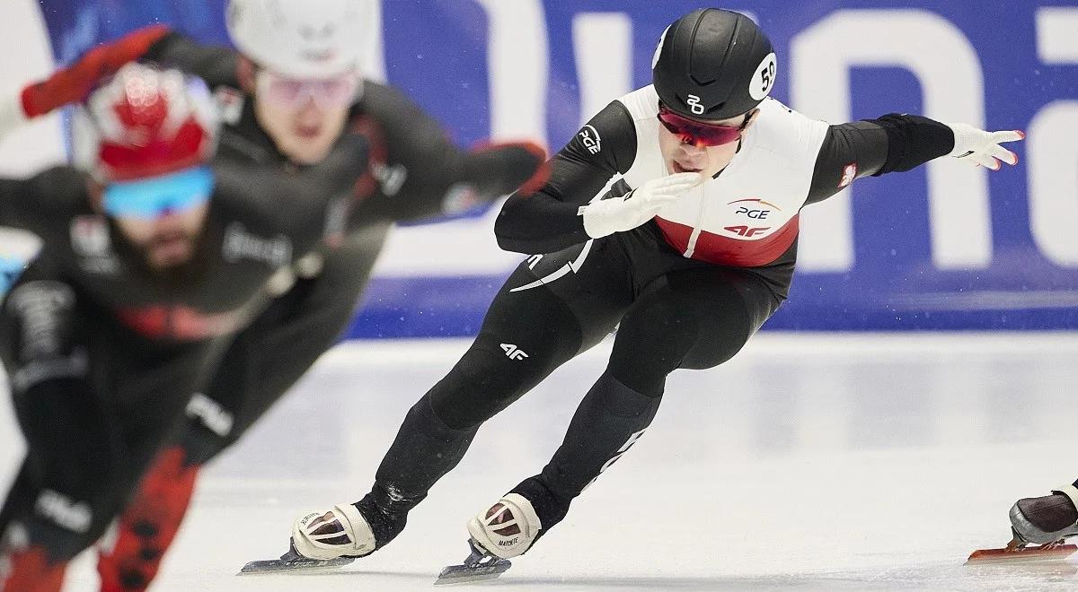 PŚ w short tracku: podium Michała Niewińskiego w Gdańsku. "Smakuje to niesamowicie"