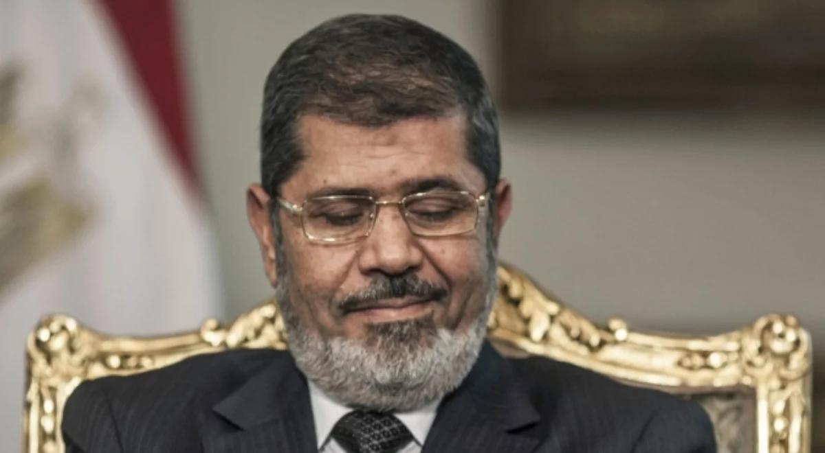 Były prezydent Egiptu Mohammed Mursi skazany na śmierć