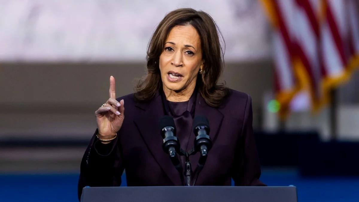 "Nie rezygnuję z naszej walki". Kamala Harris przemówiła