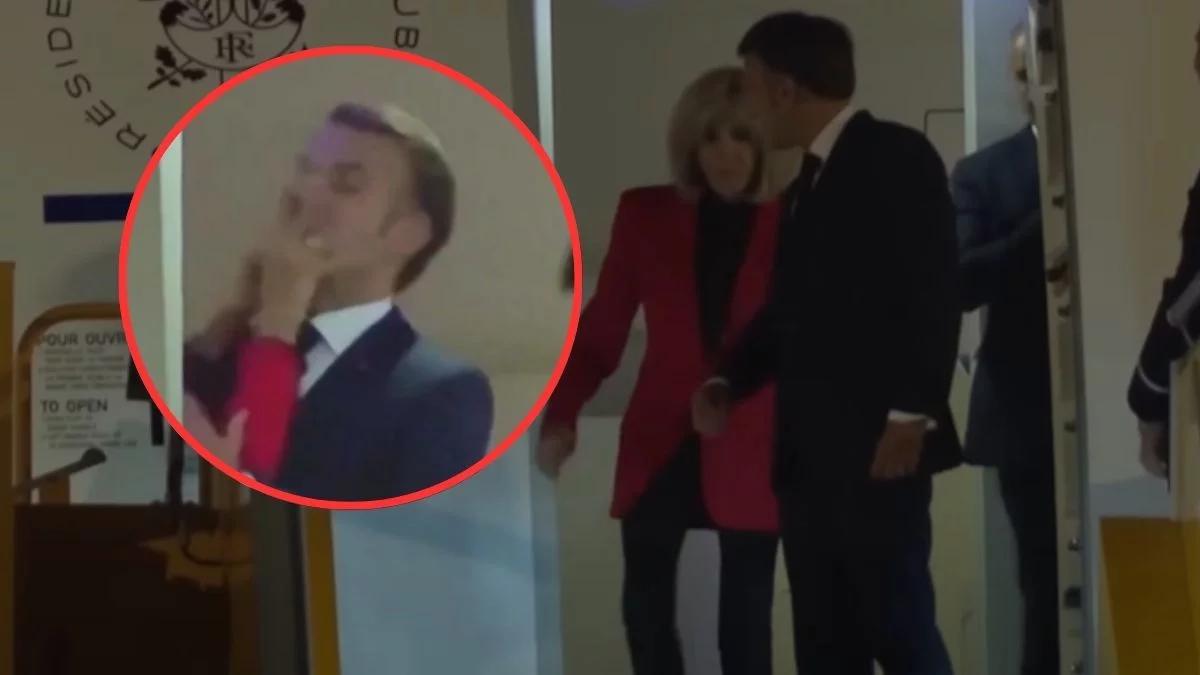 Co Brigitte Macron powiedziała mężowi? Analiza eksperta od czytania z ruchu warg