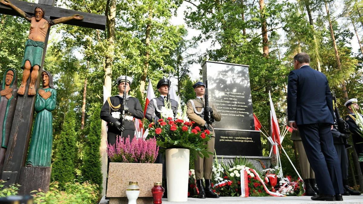Prezydent Andrzej Duda oddał hołd ofiarom mordu w Lesie Szpęgawskim