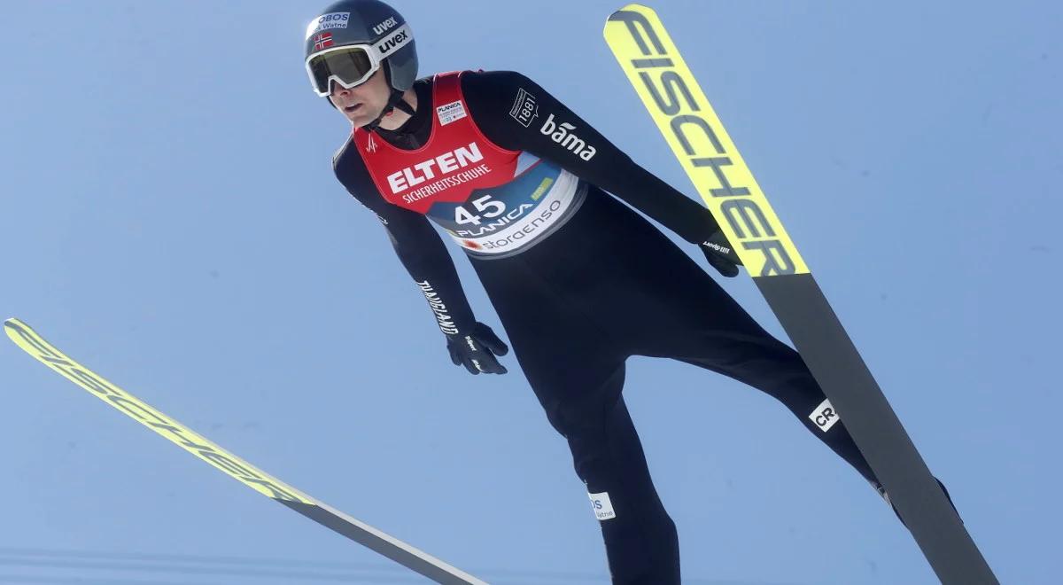 Planica 2023: niesamowity skok na MŚ. Riiber poszybował dalej niż Prevc i zdobył złoto 