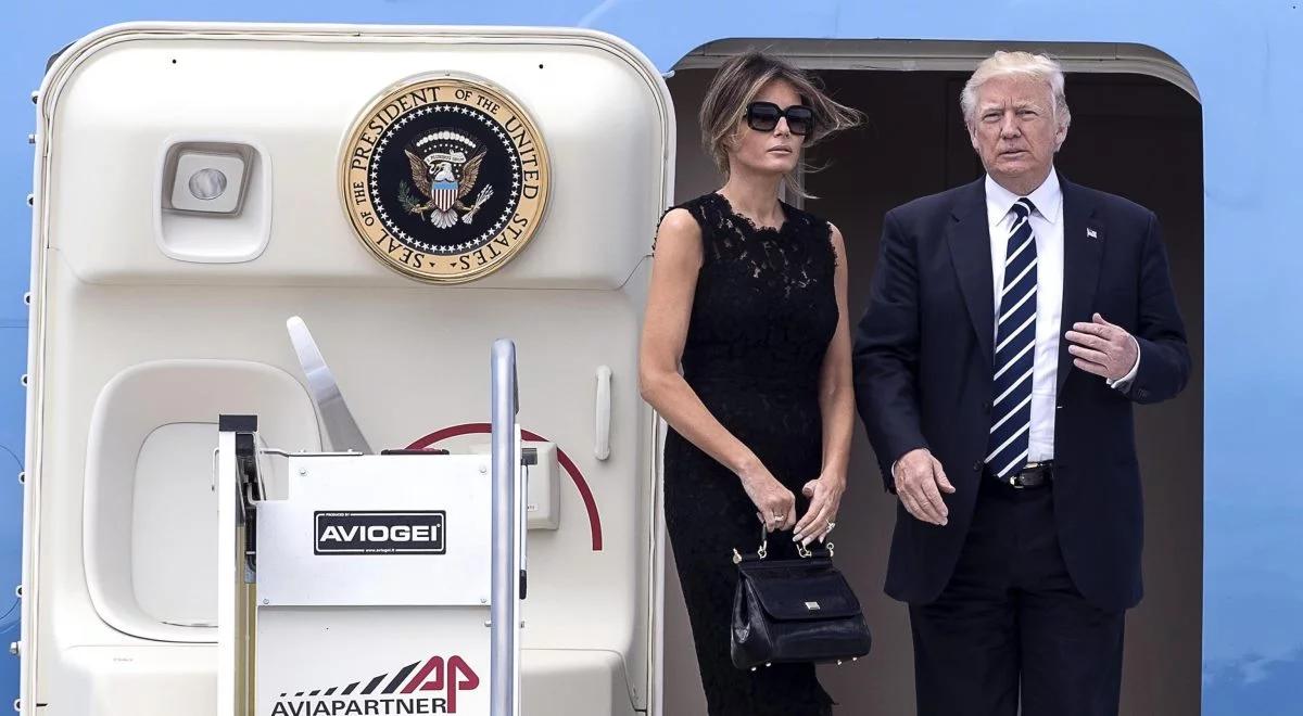  Prezydent USA Donald Trump przyleciał do Brukseli