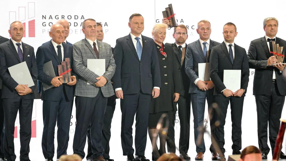 Prezydent wręczył nagrody gospodarcze. "Ludzie wielkiego sukcesu, ale też skromni"