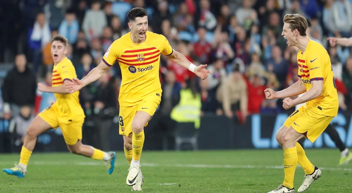 La Liga: dublet Roberta Lewandowskiego. Krytykowany Polak bohaterem Barcelony w meczu z Celtą