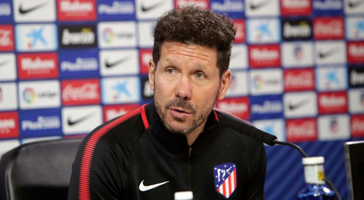 Kara dla trenera Atletico Madryt Diego Simeone została podtrzymana