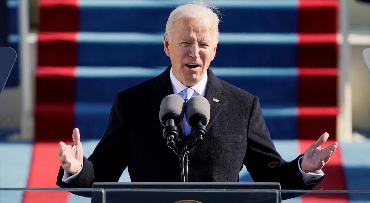 "Zjednoczeni możemy zrobić wielkie, ważne rzeczy". Joe Biden zaprzysiężony na prezydenta USA