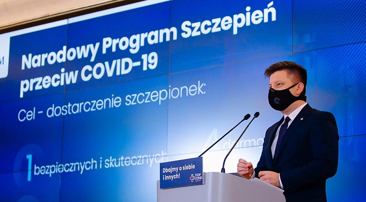 Narodowy Program Szczepień. Maria Koc: jesteśmy chwaleni na arenie międzynarodowej  