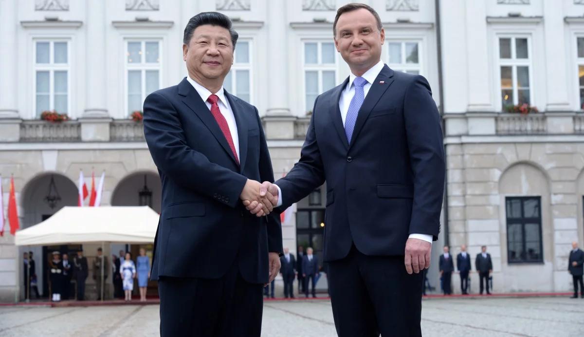 Prezydenci Polski i Chin podpisali oświadczenie o strategicznym partnerstwie