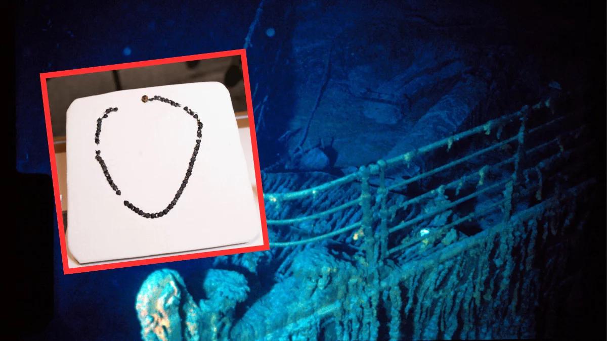 Wyjątkowy naszyjnik z Titanica. Wydobyto go z wraku po niemal 100 latach