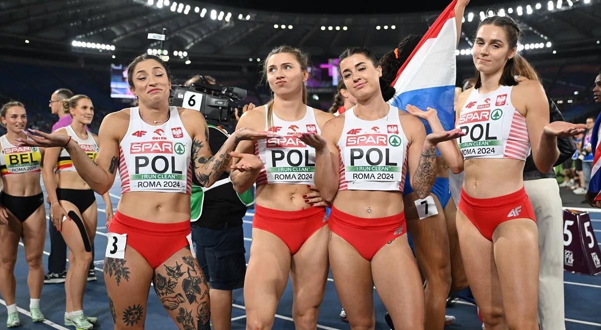 Lekkoatletyczne ME Rzym 2024. Polska sztafeta nie dotarła do mety. Fatalny występ Biało-Czerwonych