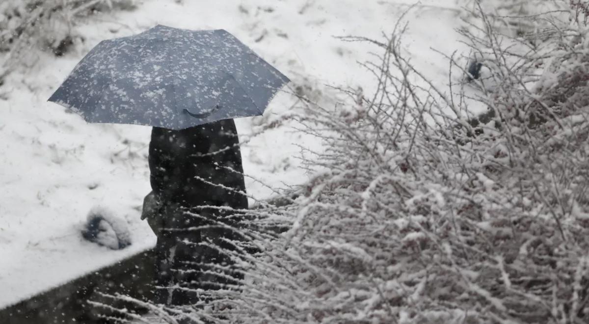 Przelotne opady śniegu możliwe w całym kraju. Silniej wieje nad morzem