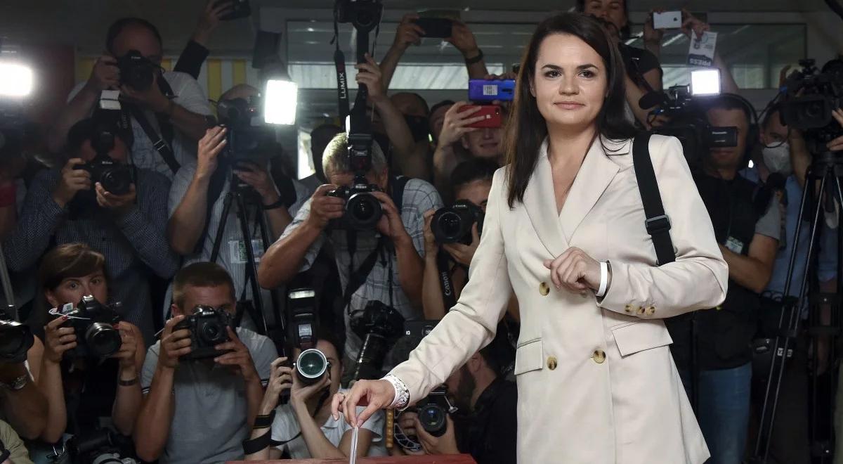 "To ja zwyciężyłam". Swiatłana Cichanouska nie uznaje wyniku wyborów na Białorusi