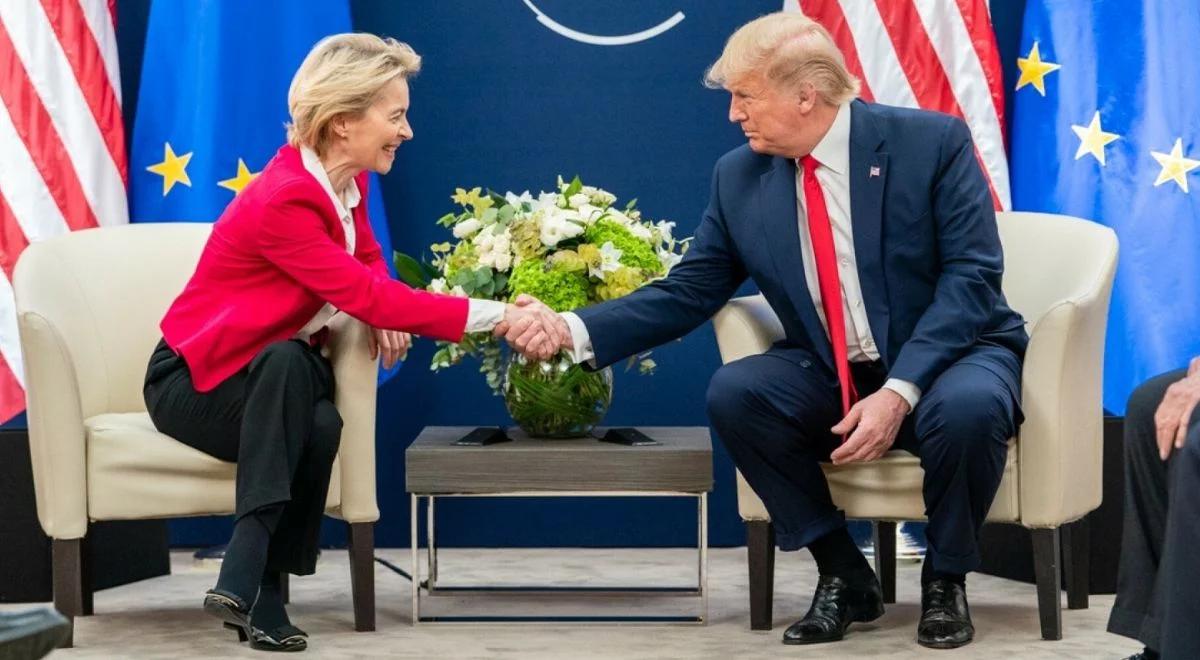 Szefowa KE rozmawiała z Trumpem. O Bliskim Wschodzie, Ukrainie i cłach
