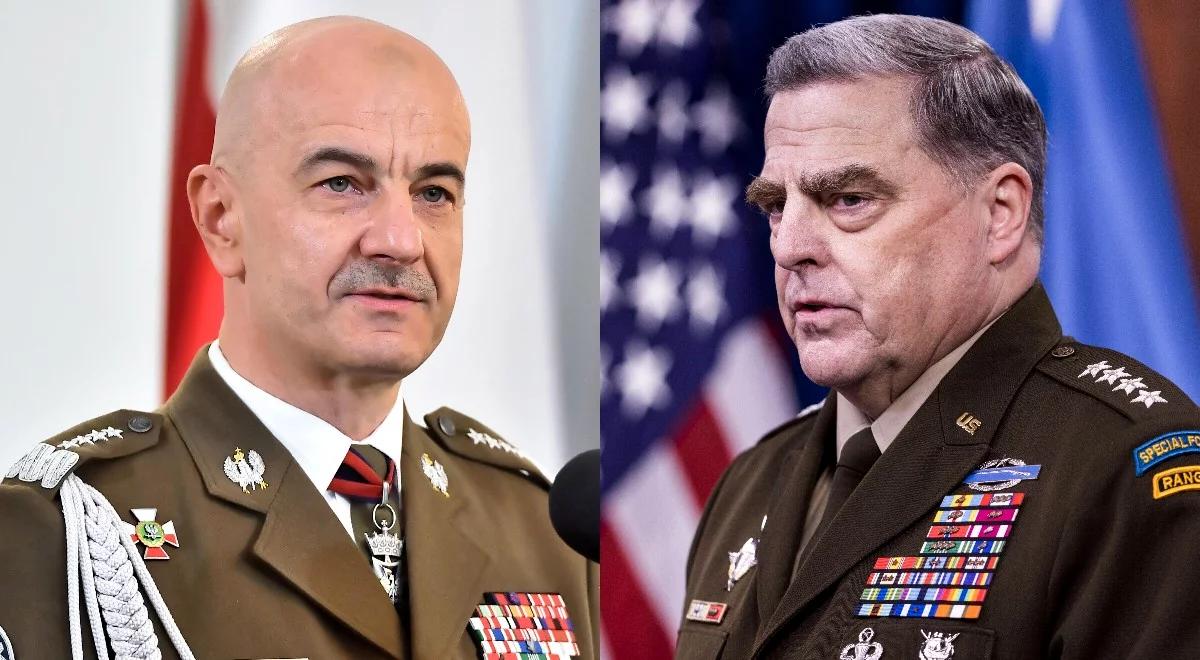 Dowódcy armii Polski i USA spotkali się w Pentagonie. Rozmowy o eskalacji napięcia na Wschodzie