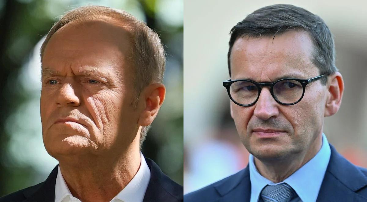 Tusk kpi z Morawieckiego po tekście Onetu. "Potrafisz robić interesy"