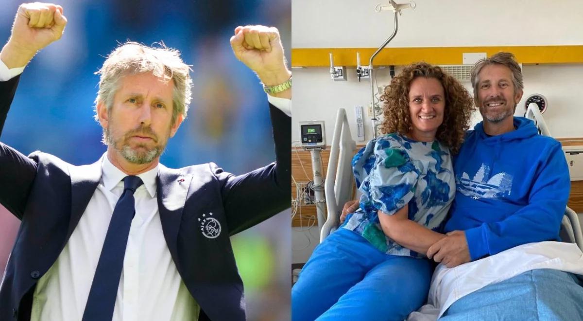 Edwin van der Sar przekazał dobre wieści. Holender odzyskuje zdrowie