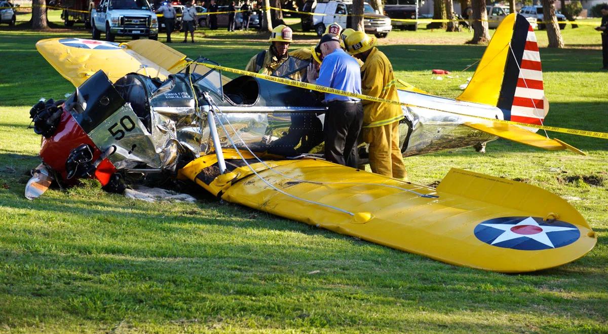 Harrison Ford poważnie ranny w wypadku samolotu