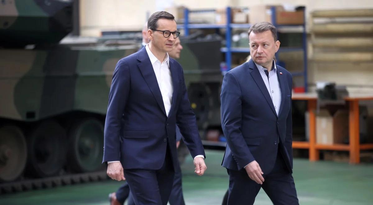 Rosyjska rakieta pod Bydgoszczą. Mateusz Morawiecki: mamy wojnę za granicą, takie incydenty mogą się zdarzać