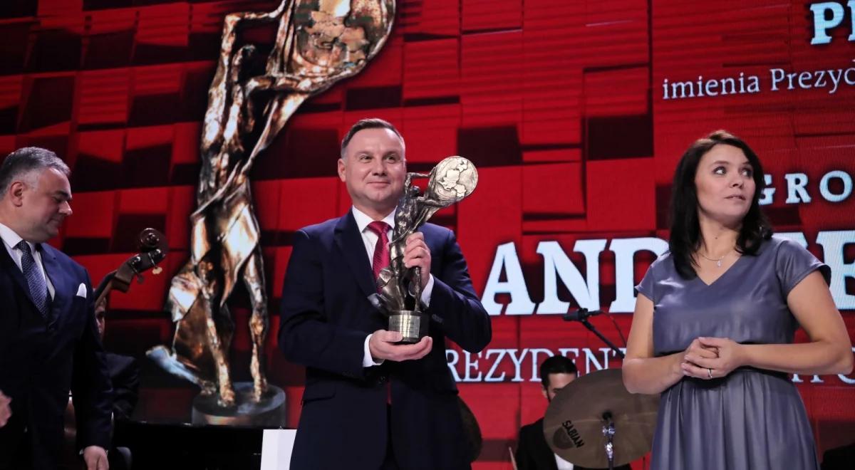 Nagroda im. Lecha Kaczyńskiego. Laureatem prezydent Andrzej Duda