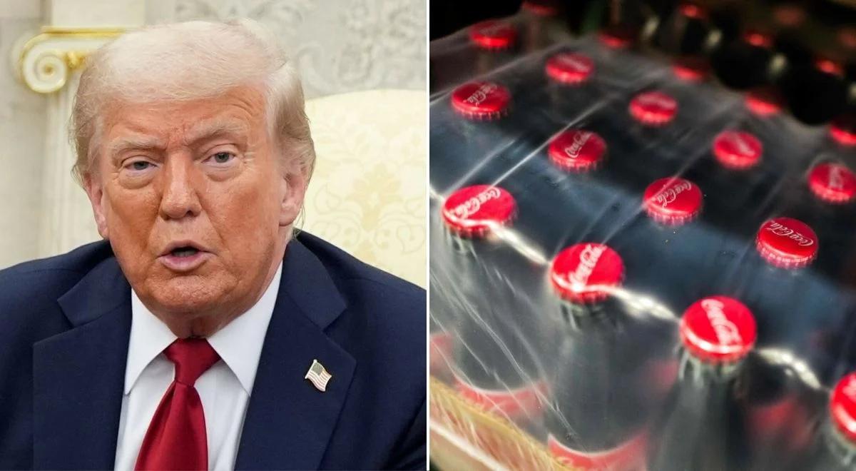 Trump zmienił skład Coca-Coli. "Będzie po prostu lepsza"