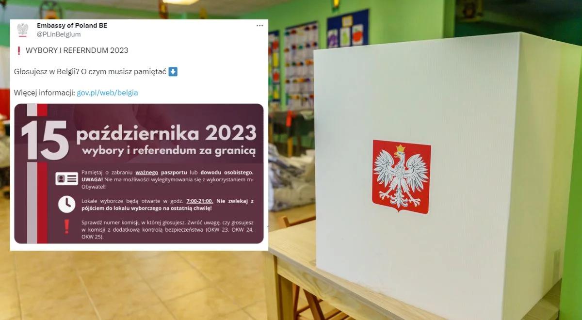 Wybory parlamentarne w Polsce. W Belgii chce głosować dwa razy więcej osób niż w poprzednich