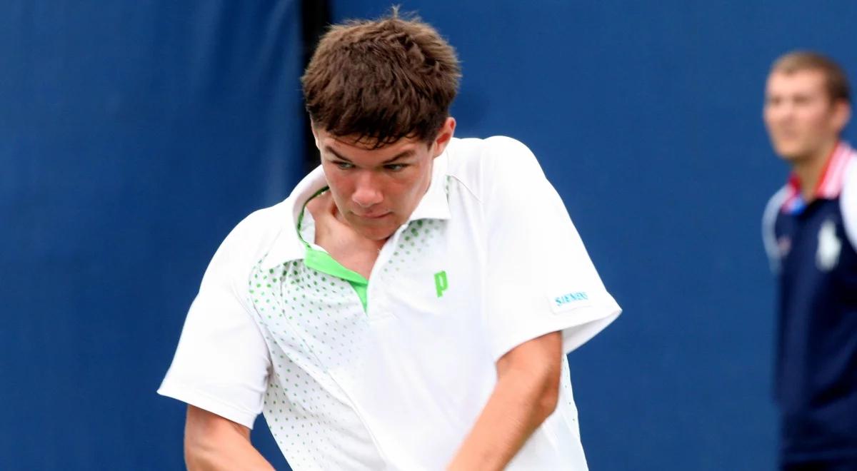 Challenger ATP w Saint-Brieuc: Majchrzak zapisał na swoim koncie ważne zwycięstwo