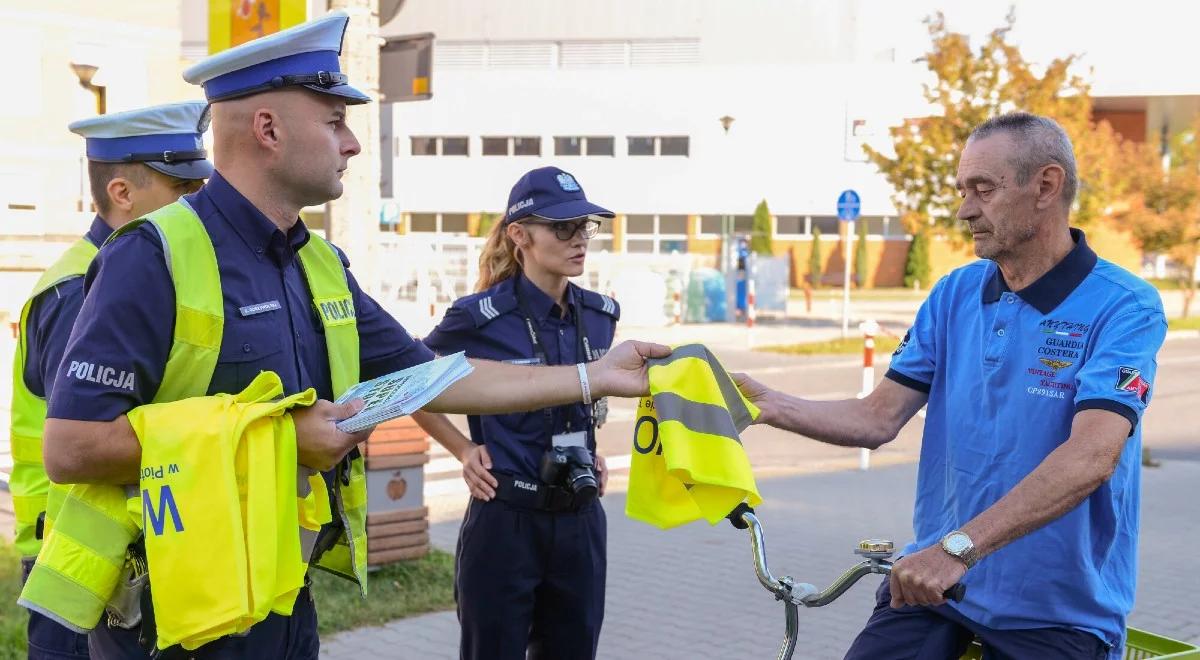 Ruszyła akcja "Świeć Przykładem". Policja przypomina o noszeniu odblasków