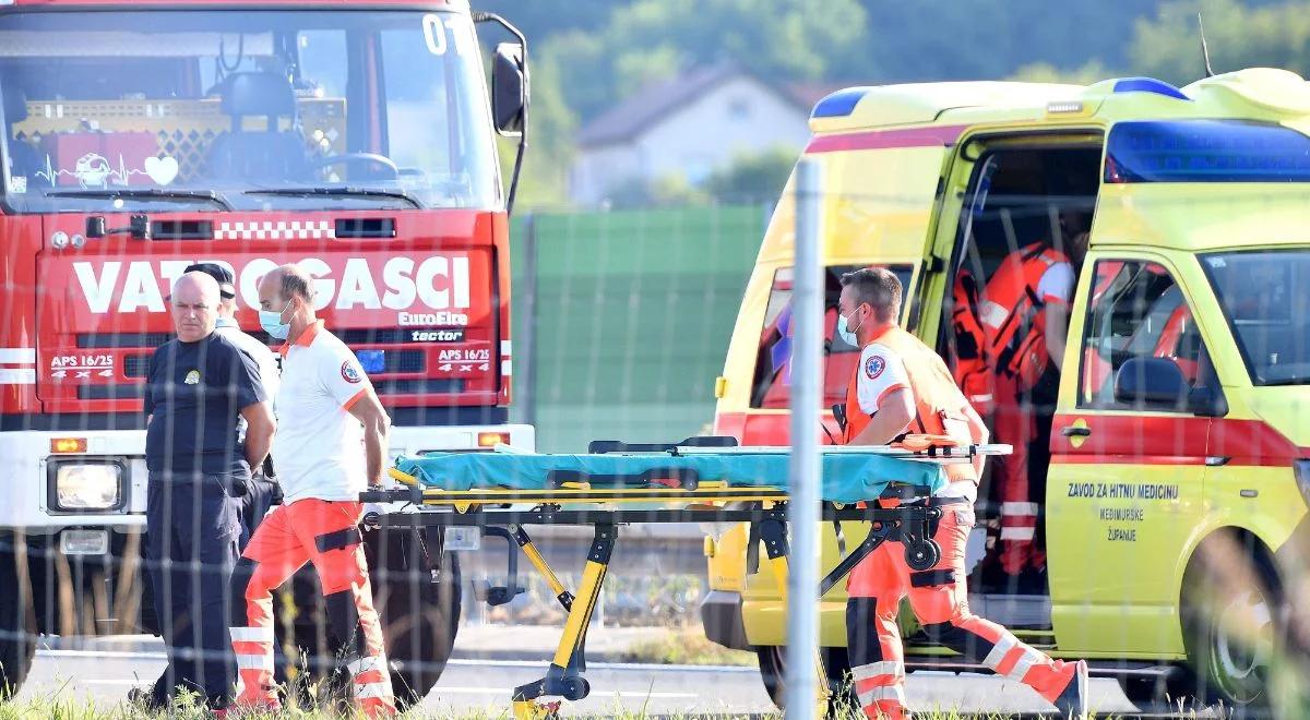 Wypadek polskiego autokaru. Publicyści wskazują na profesjonalne działanie chorwackich służb