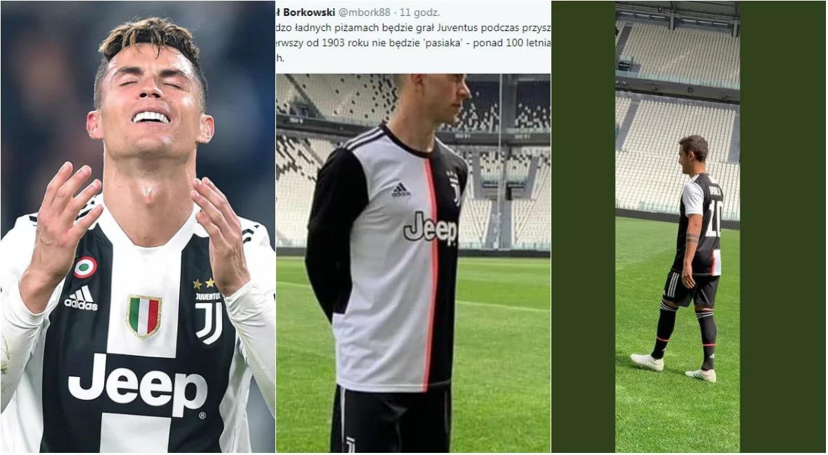 Serie A: Juventus zrywa z tradycją. "Stara Dama" w nowej stylizacji wzbudza kontrowersje 