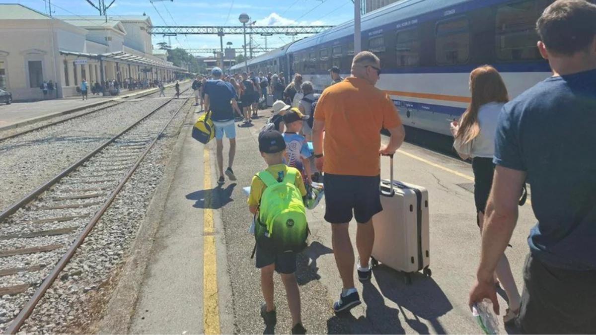 "Adriatic Express" dotarł do Chorwacji. Chętnych nie brakowało