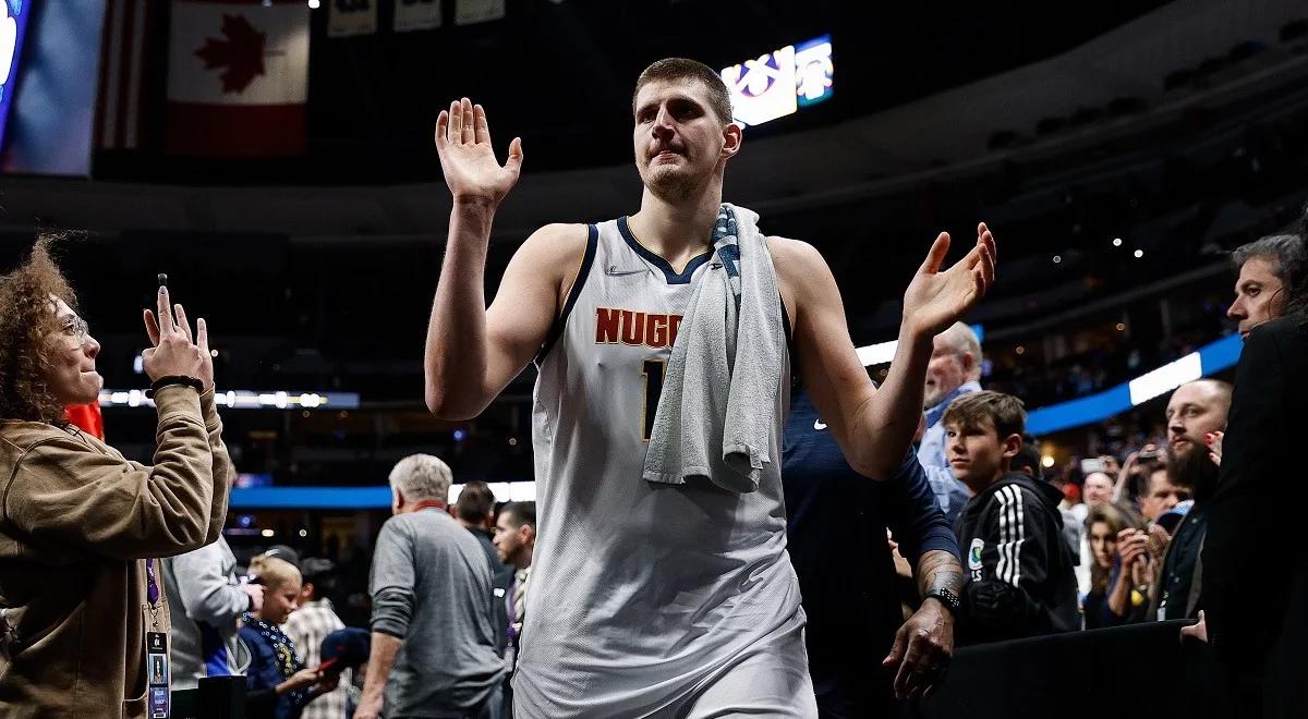 NBA: Nikola Jokić z wyjątkowym wyczynem. Serb przeszedł do historii