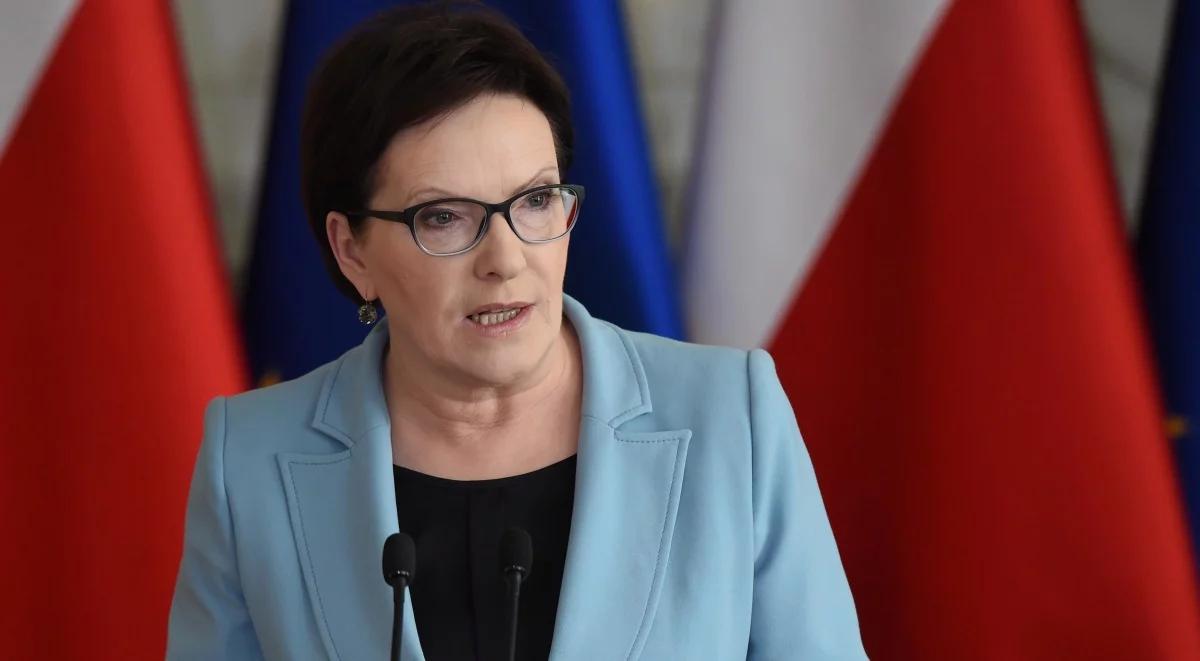 Premier Kopacz: jesteśmy gotowi zrobić więcej ws. uchodźców