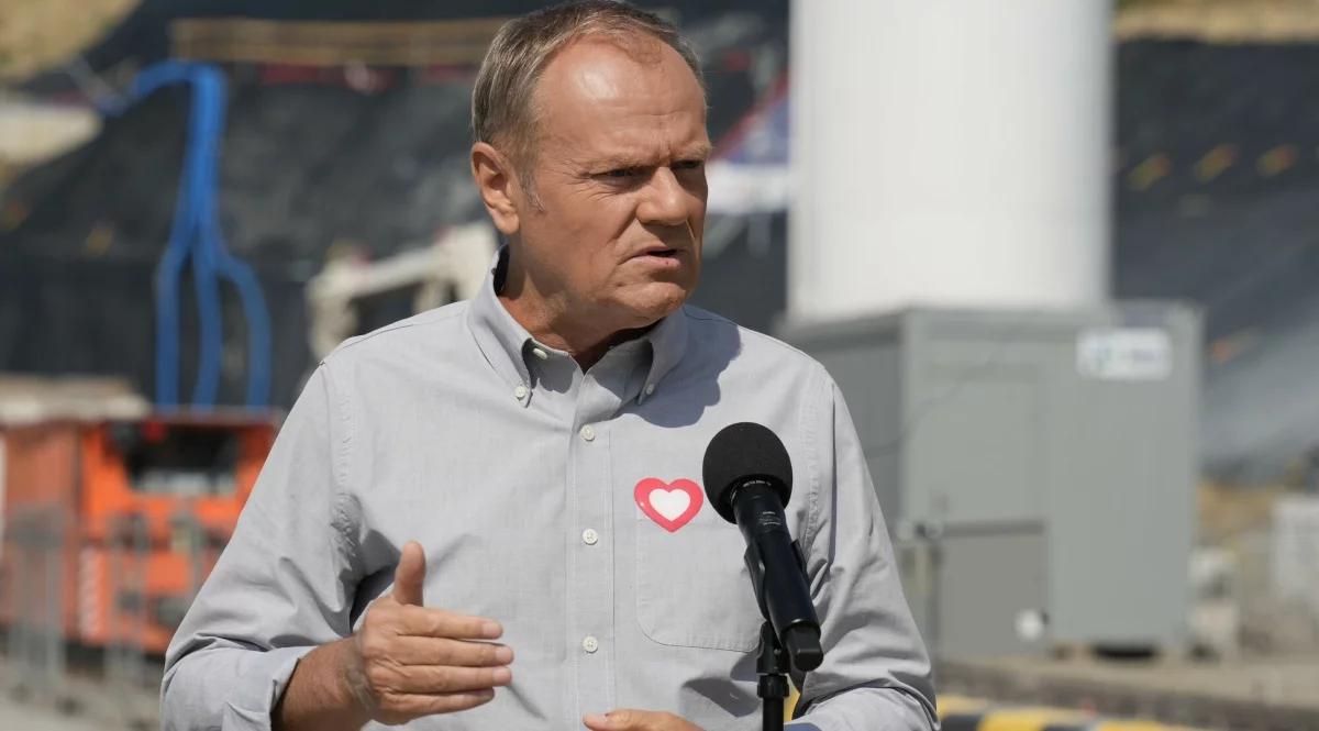180 miliardów zł na inwestycje. Tusk: budujemy, nie gadamy 