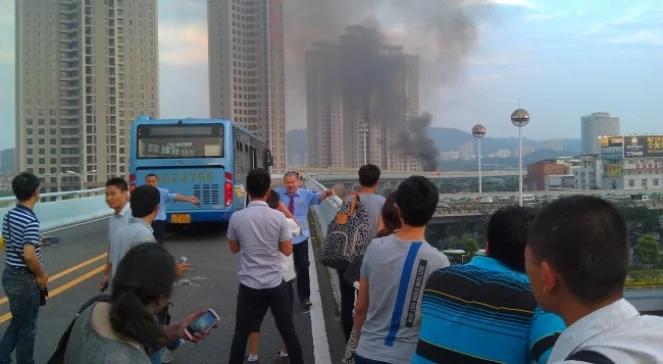 Tragiczny wypadek autobusu w Chinach. Ponad 40 osób zginęło