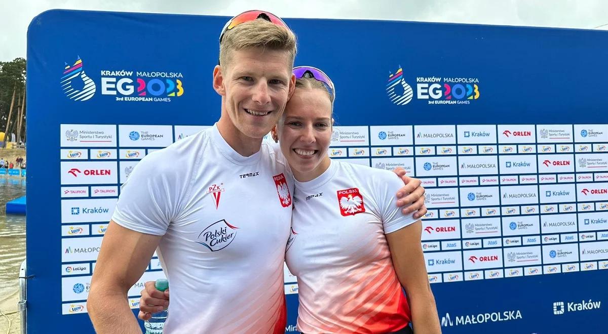 Igrzyska Europejskie 2023: polski mikst kanadyjkarzy ze srebrem! Kolejny medal Biało-Czerwonych