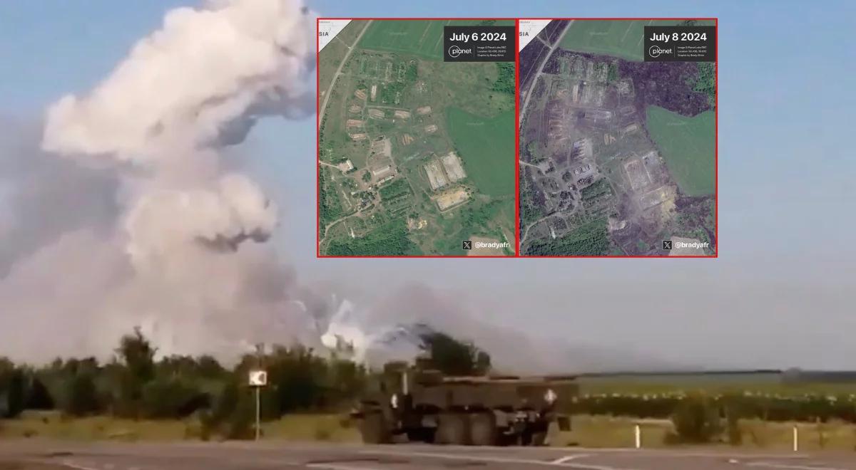 Armagedon na tyłach armii Putina. Potężne uderzenie Ukraińców w Rosji 