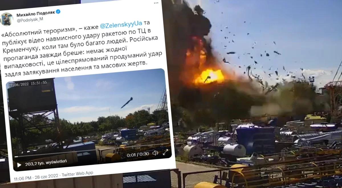 Kłamstwa Rosji nt. ataku w Krzemieńczuku. Nagranie obala tezy propagandy Kremla