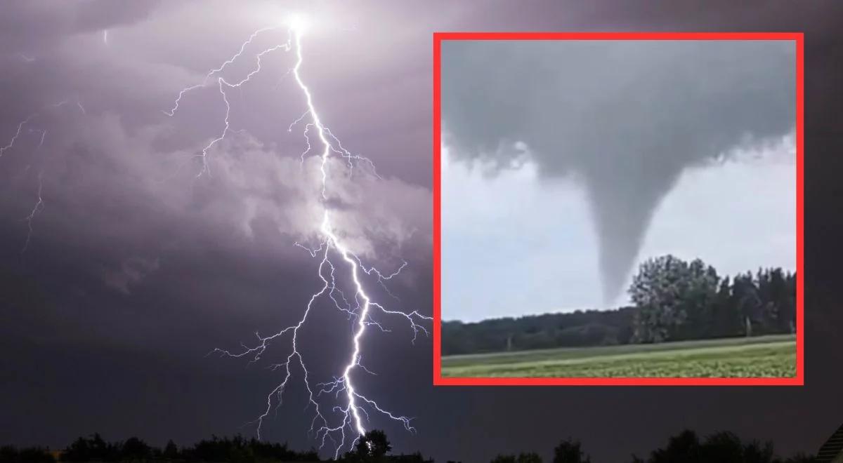 Superkomórki burzowe uderzyły. Tornado przy granicy z Polską